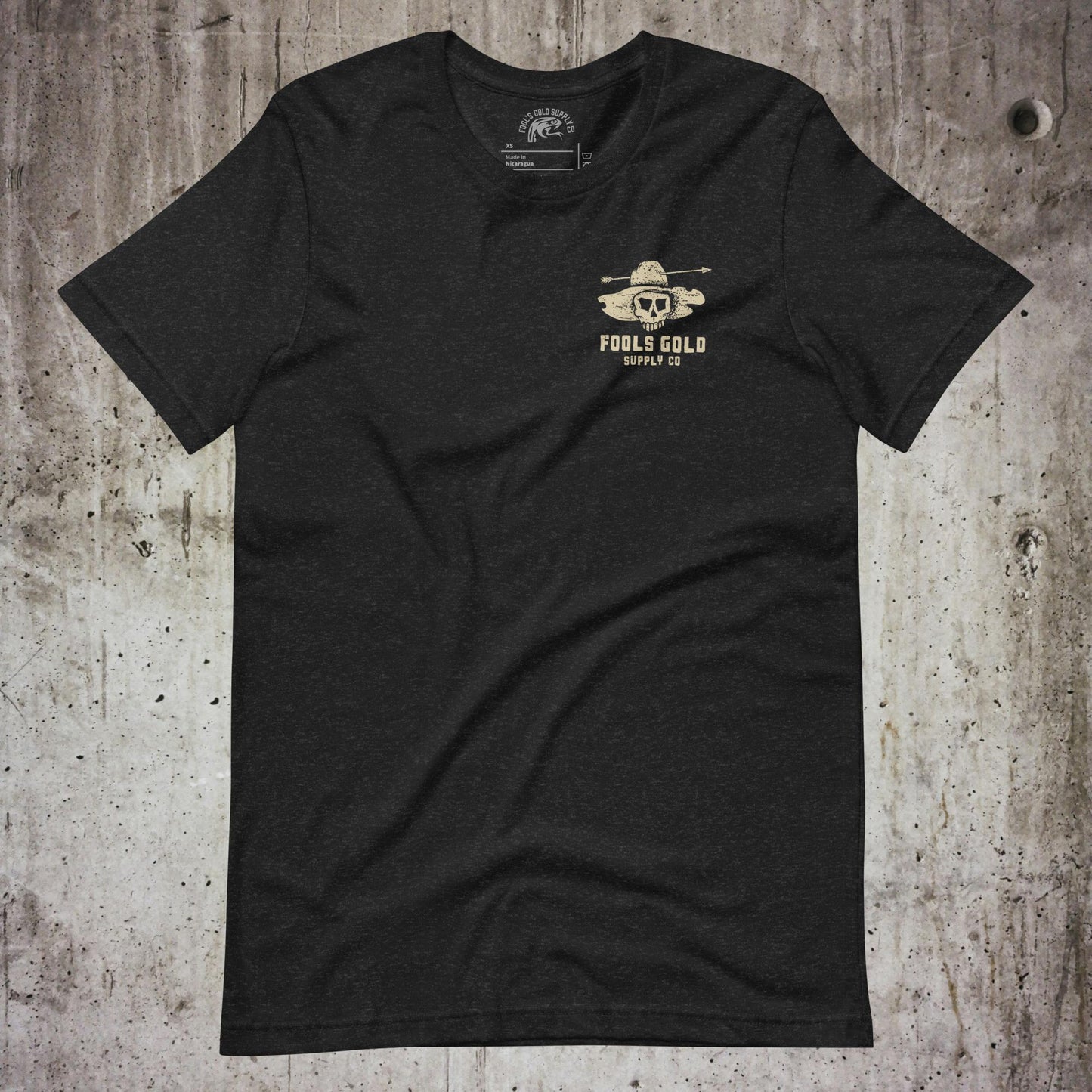 Never Drink With Your Shooting Hand Unisex T-Shirt - Back Graphic