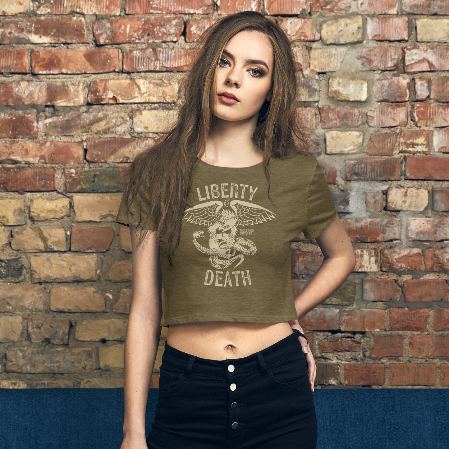 Liberty or Death Women’s Crop Tee