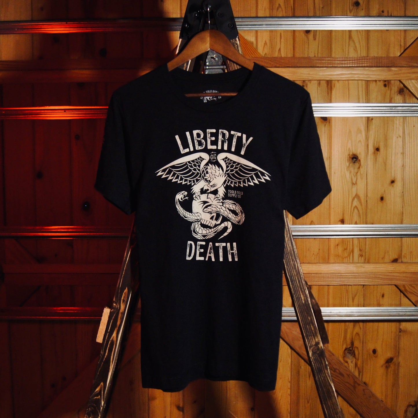 Liberty or Death Unisex T-Shirt - Front Graphic