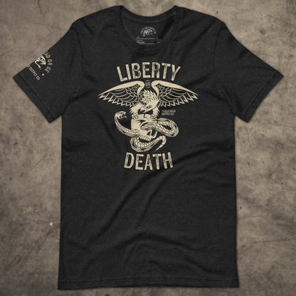 Liberty or Death Unisex T-Shirt - Front Graphic